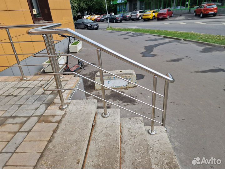 Перила из нержавейки