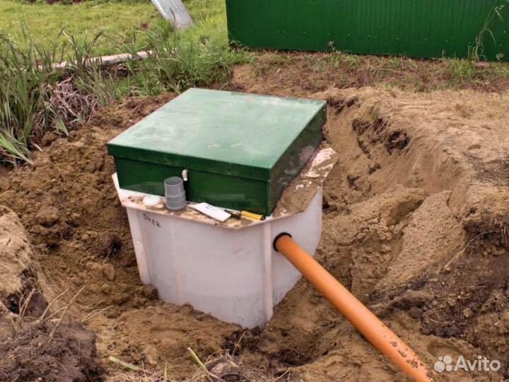 Септик био асо 3 с переливом