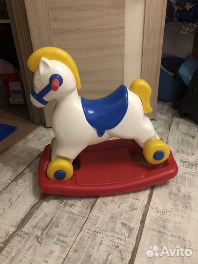 Детская качалка каталка лошадь