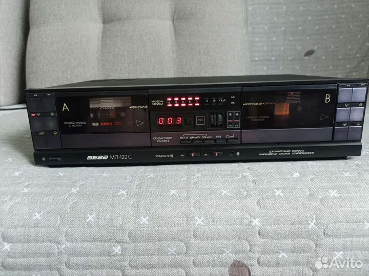 Кассетная дека Вега мп-122 С