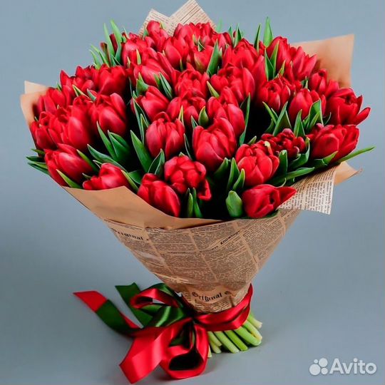 Тюльпаны, розы, букеты