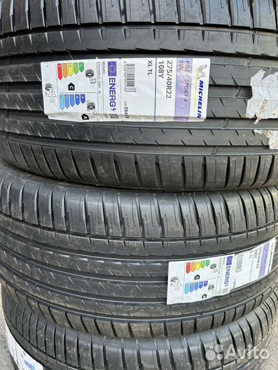 Michelin Pilot Sport 4 SUV 275/40 R22 108Y