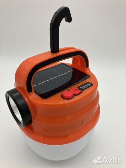 Фонарь кемпинговый солнечная батарея