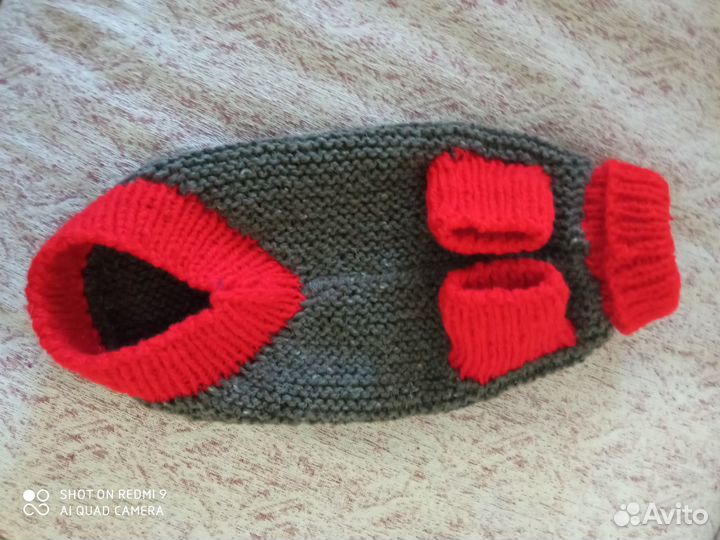 Вязаные вещи для собак мелких пород