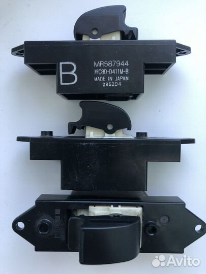 Кнопки стеклоподъёмников Mitsubishi Lancer X