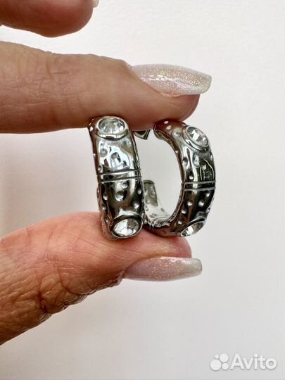 Серьги кольца
