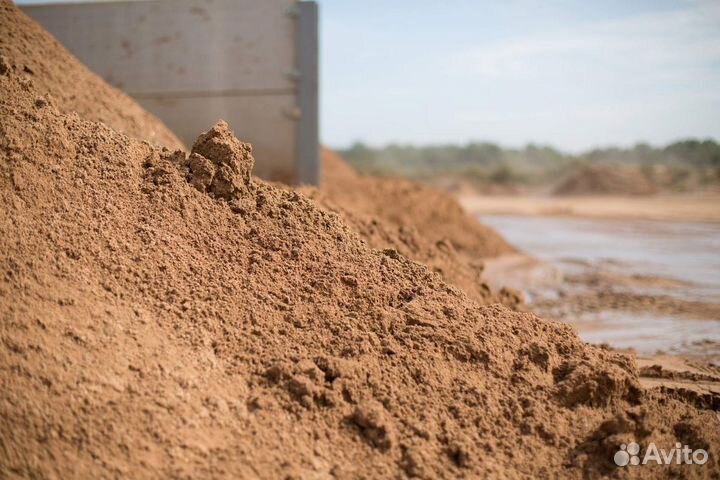 Песок сеяный мелкий
