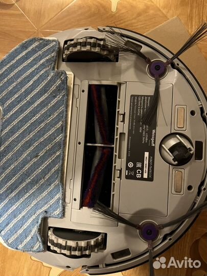 Робот пылесос моющий weissgauff