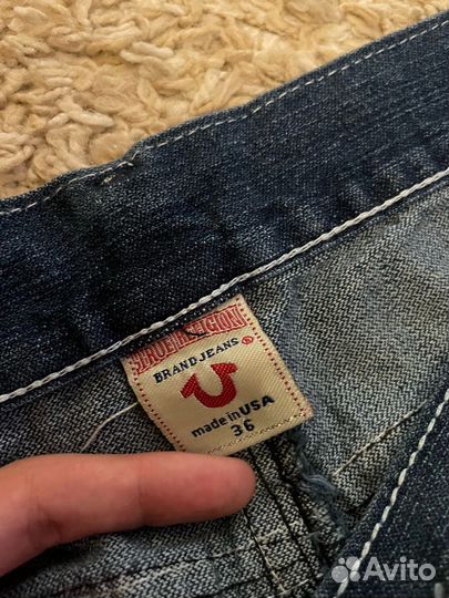 Широкие джинсы True religion