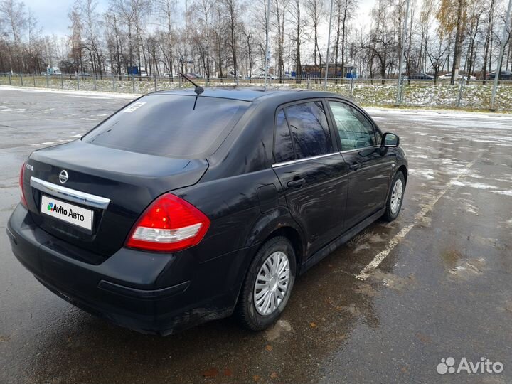Nissan Tiida 1.6 AT, 2011, 190 000 км
