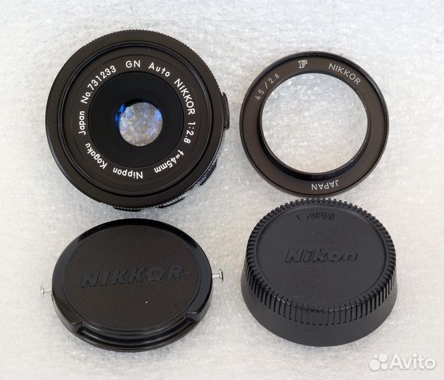 Nikkor 45/2.8 Nikon/Canon