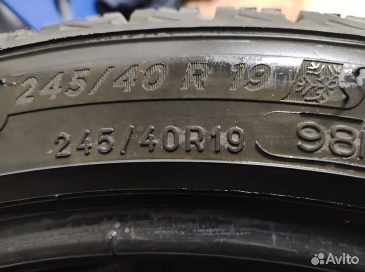 Michelin Pilot Alpin 4 245/40 R19 и 275/35 R19 100H