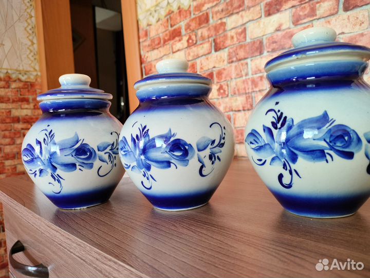 Керамические горшки