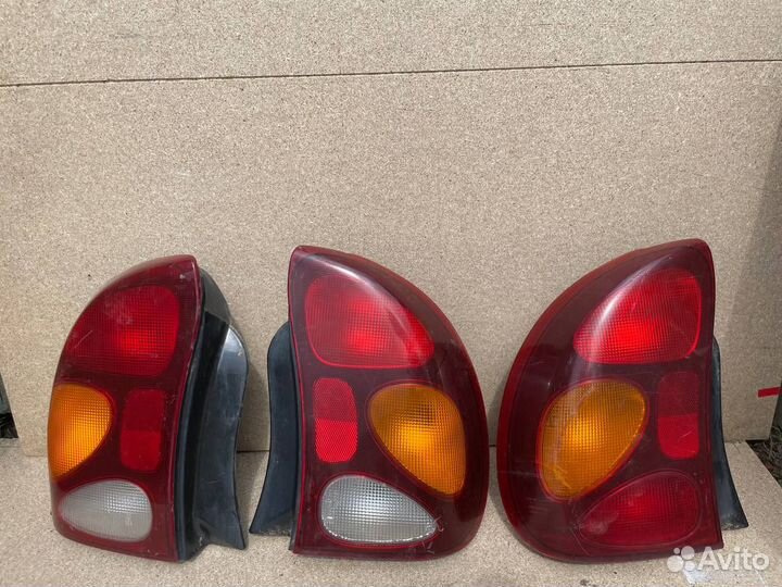 Фонари задние на Chevrolet Lanos