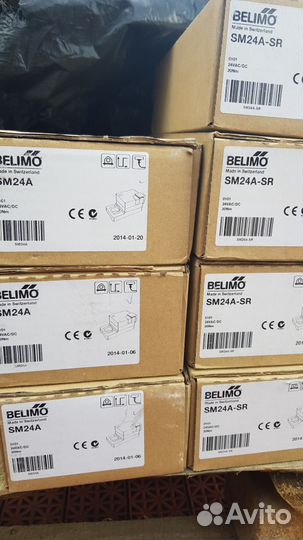 Belimo приводы управления воздушными заслонками