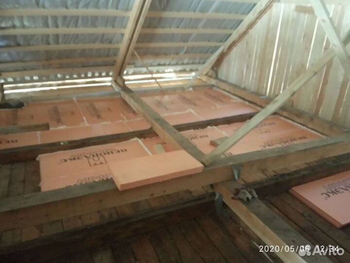 Строительство крыши