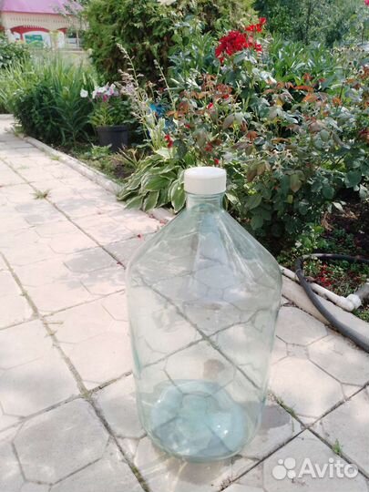 Бутыль стеклянная 25 литров