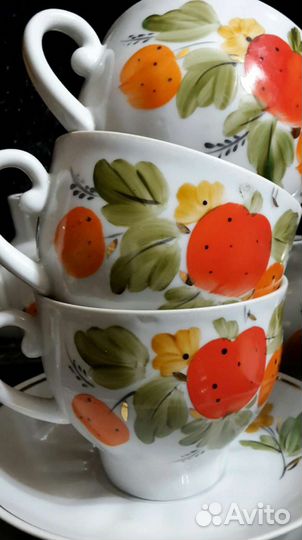 Редчайший сервиз Барановка СССР Клубника