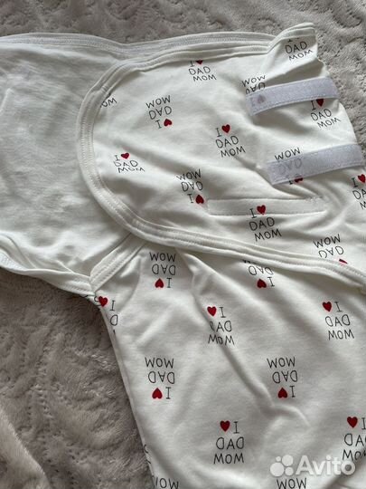 Пеленка кокон на липучках