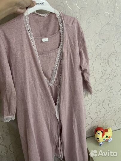 Халат и сорочка для беременных