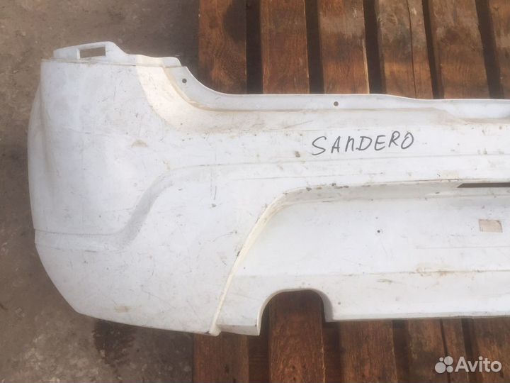 Бампер задний renault sandero
