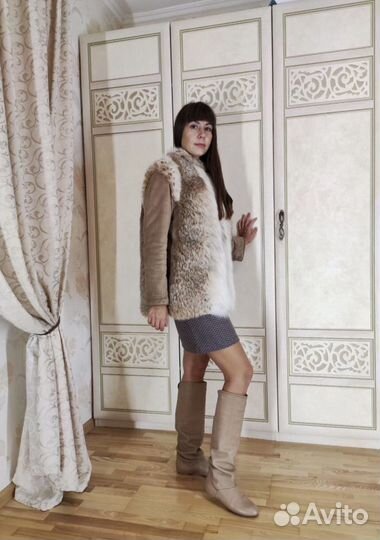 Шуба из рыси сибирской