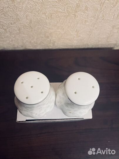 Фарфоровый набор соль/перец