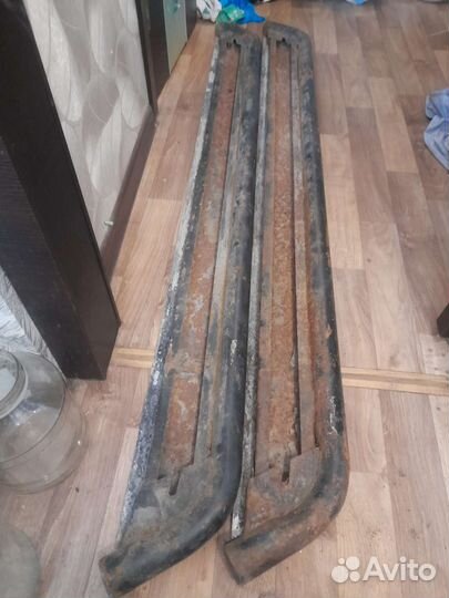 Защита порогов-подножка 2шт