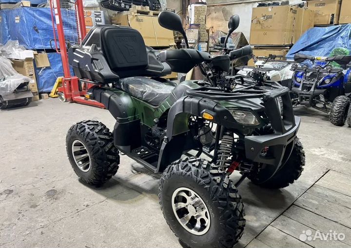 Квадроцикл Grizzly 200cc зеленый