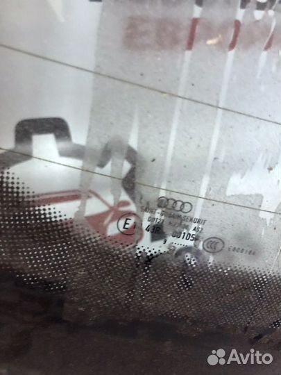 Стекло заднее Audi A4 B8 2.0T cdnc 2009