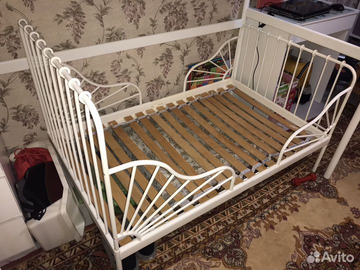 Детская кроватка икеа миннен