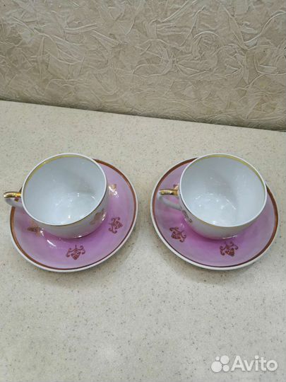 Чайная пара фарфор