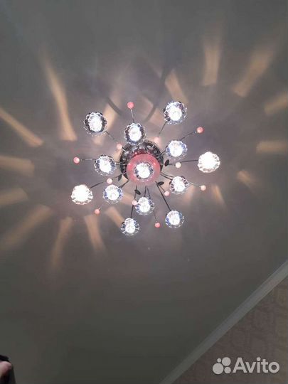 Люстра потолочная бу