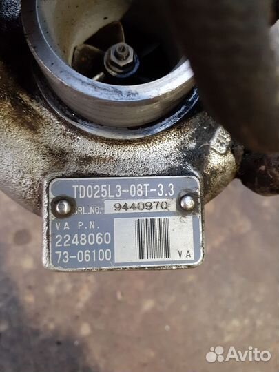 Турбокомпрессор ровер 75 cdt