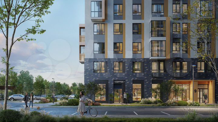 2-к. квартира, 57,6 м², 7/12 эт.