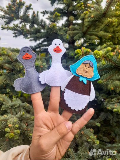 Пальчиковый театр из фетра