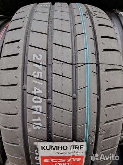 Kumho Ecsta PS91 245/45 R18 и 275/40 R18 103Y