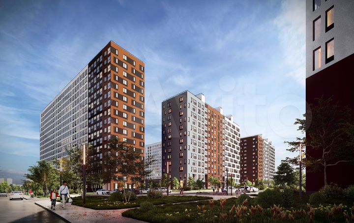 1-к. квартира, 37,2 м², 6/17 эт.
