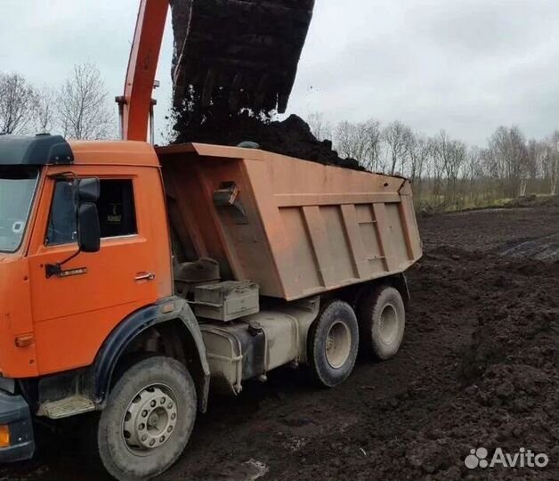 Чернозем, грунт, земля с доставкой