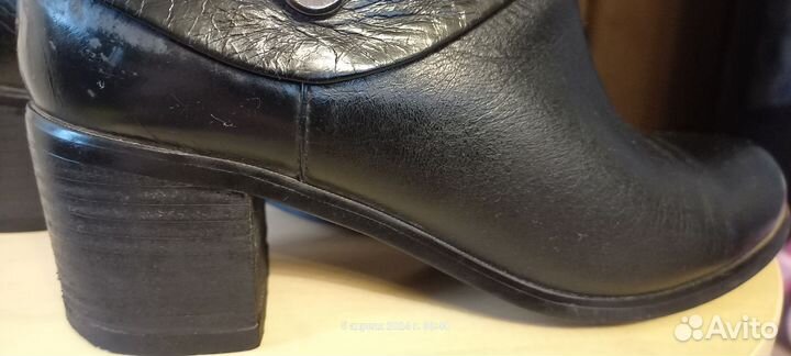 Сапоги женские натуральная кожа 35 размер