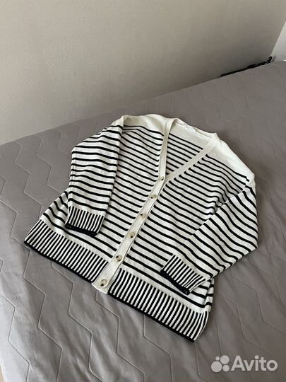 Кардиган в полоску