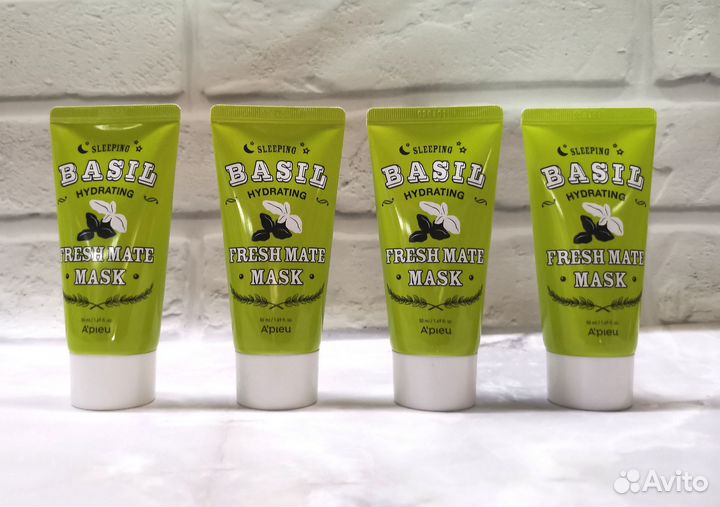 Маска д/лица ночная A'pieu Fresh Mate Basil Mask