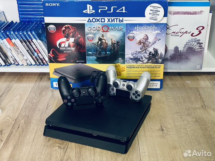 Sony PS4 Slim 1TB 3V Состояние новой