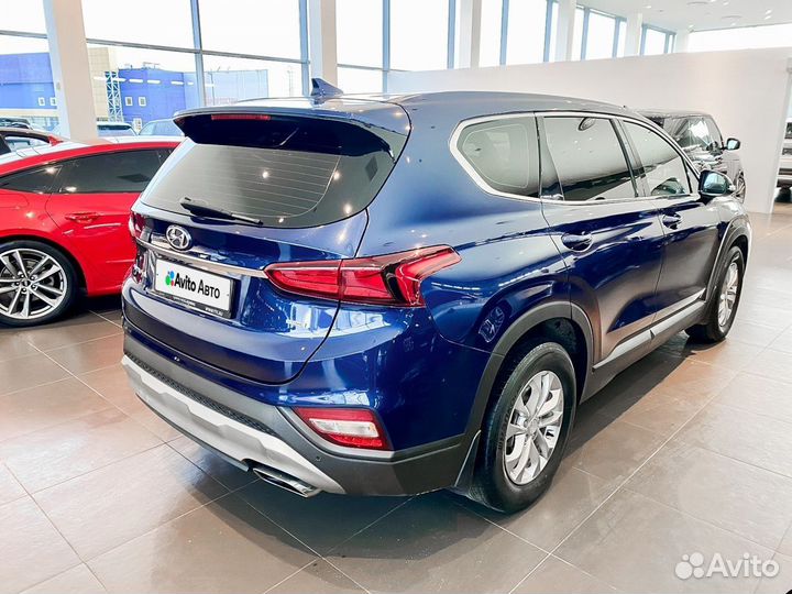 Hyundai Santa Fe 2.4 AT, 2019, 93 000 км