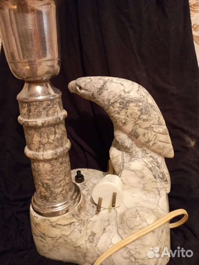 Лампа настольная мраморное основание