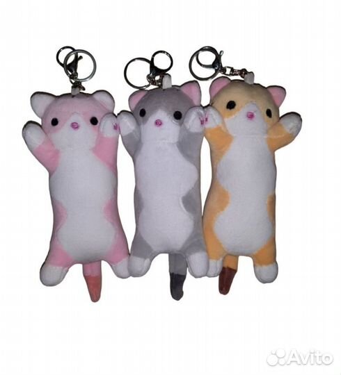 Брелок Кот-батон 15 см