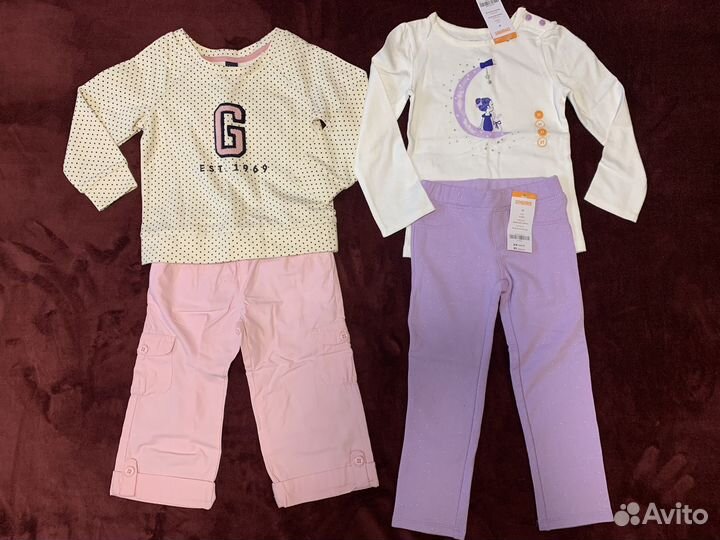 Одежда для девочки 3-4 года новая