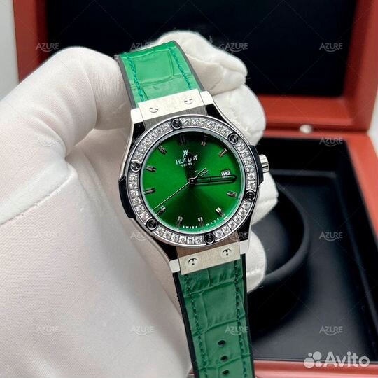 Наручные часы hublot geneve BIG bang green