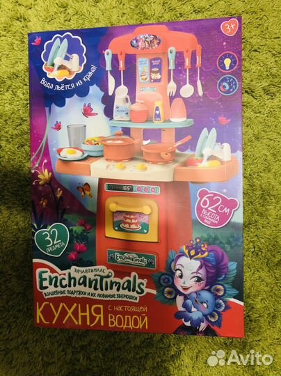 Игровой набор «Enchantimals. Кухня свет+звук+вода