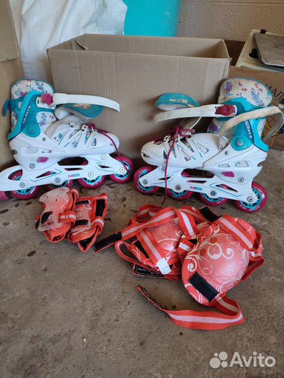 Роликовые коньки женские 37